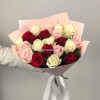 Букет 21 роза микс