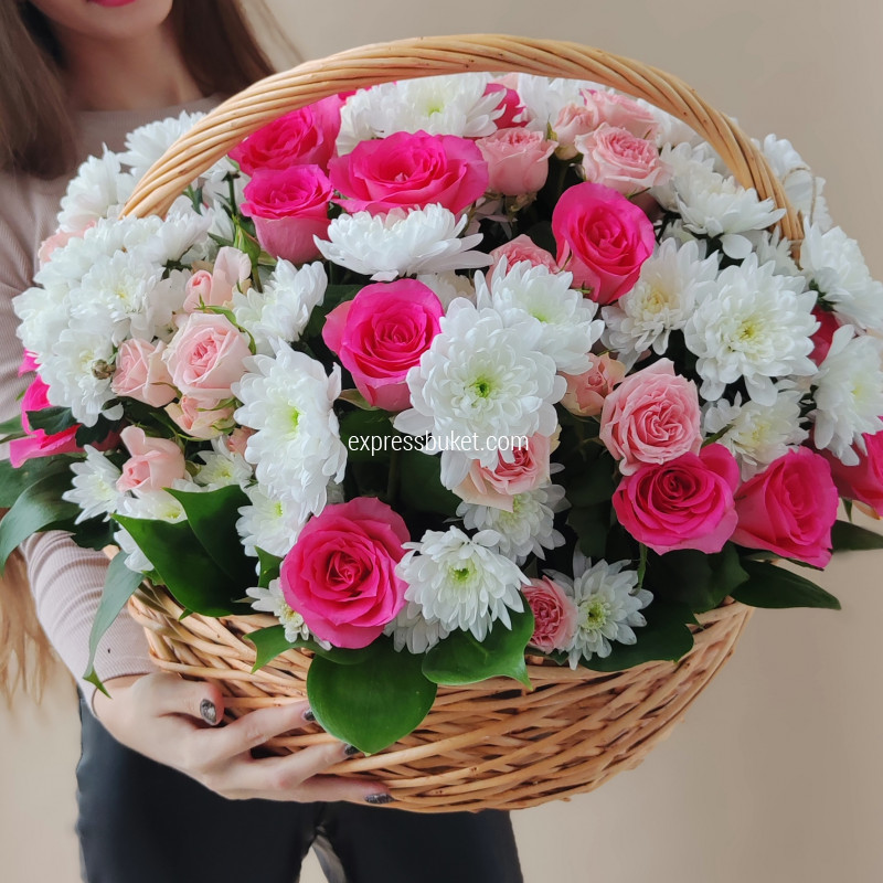 Цветочная корзина